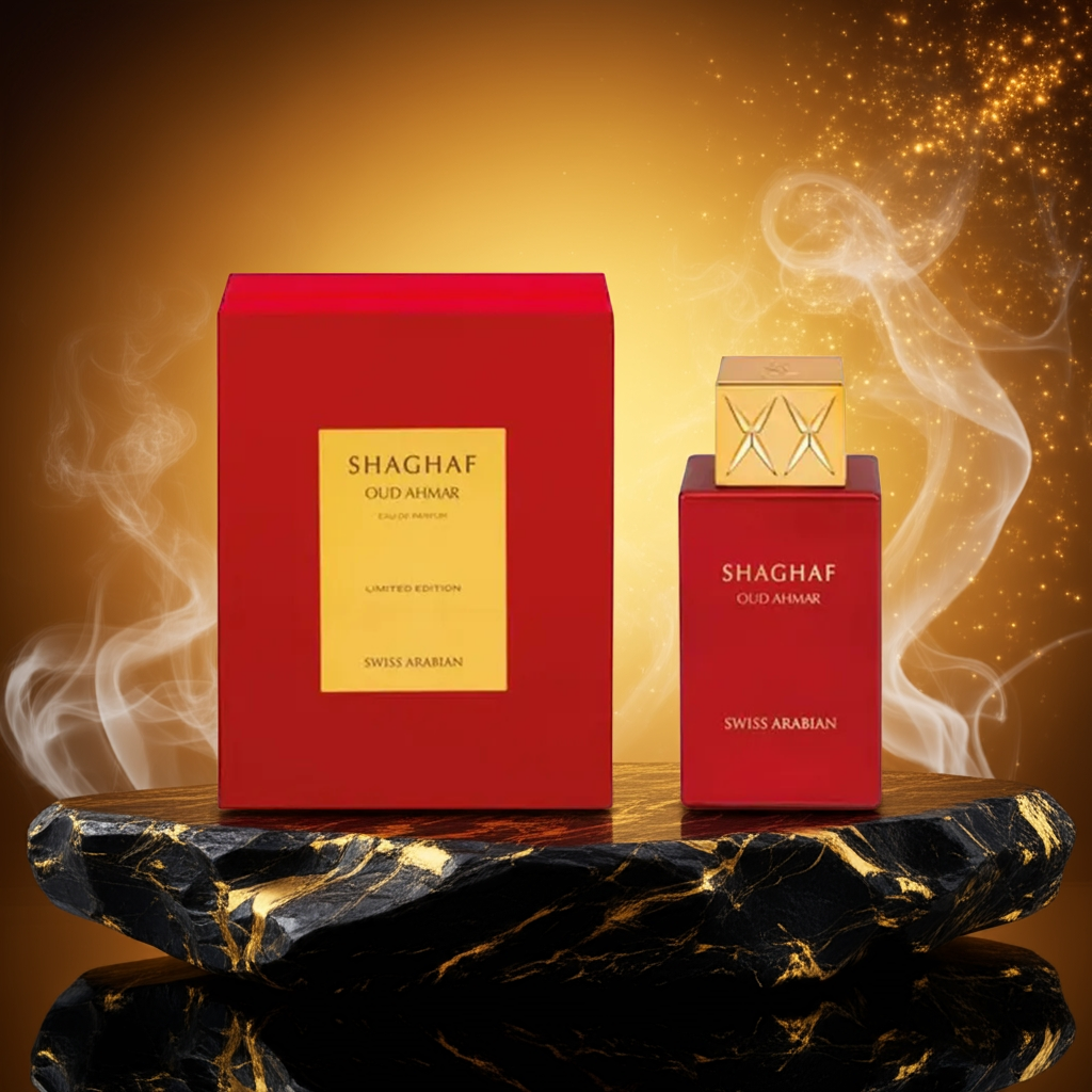 Shaghaf Oud Ahmar Eau de Parfum 75ml - Swiss Arabian