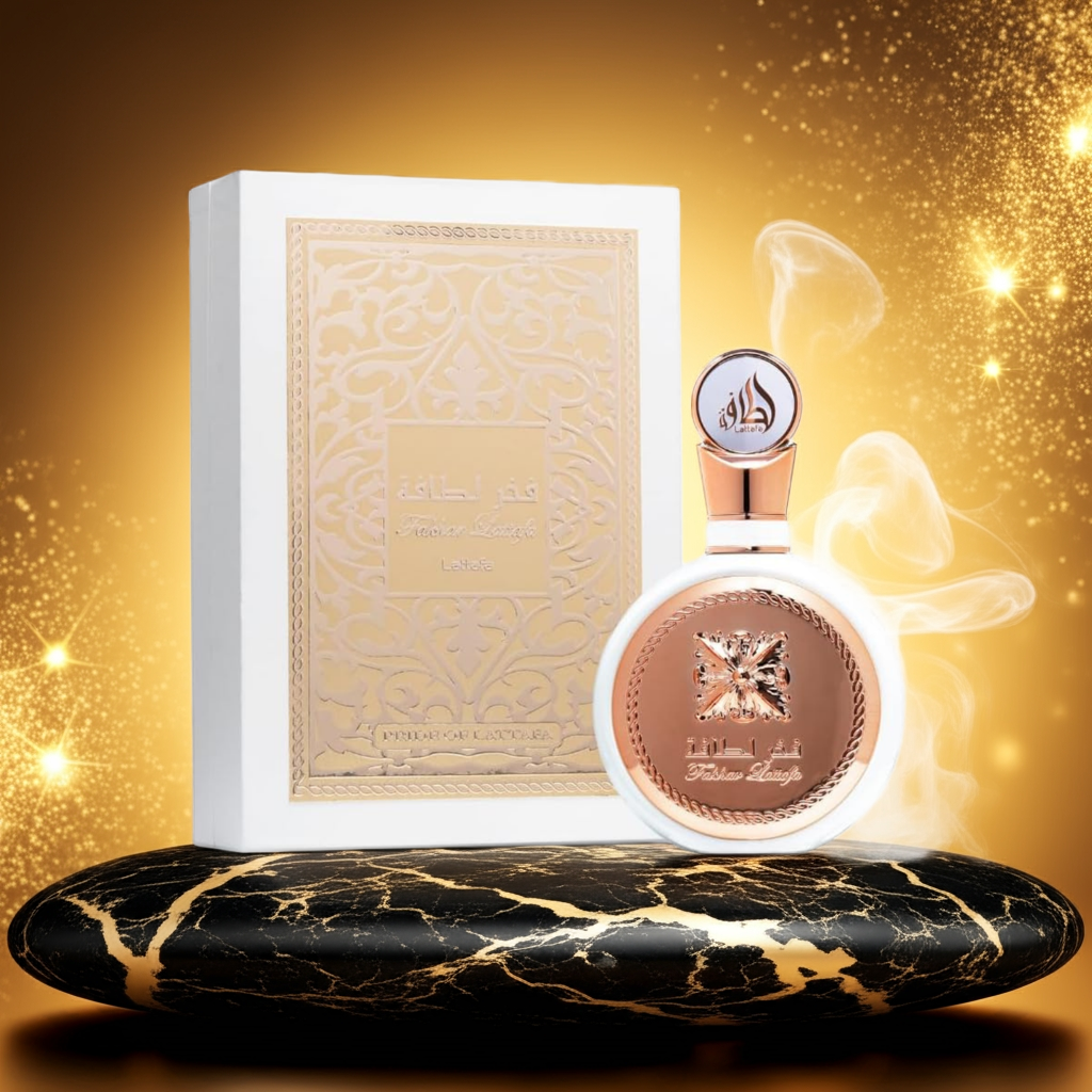 Fakhar Lattafa (Blanco) - Eau de Parfum ✨ Unisex & Floral Premium