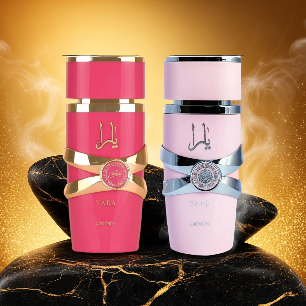 PACK Yara Pink & Yara Candy Set de Eau de Parfum 100ml x 2 - Lattafa