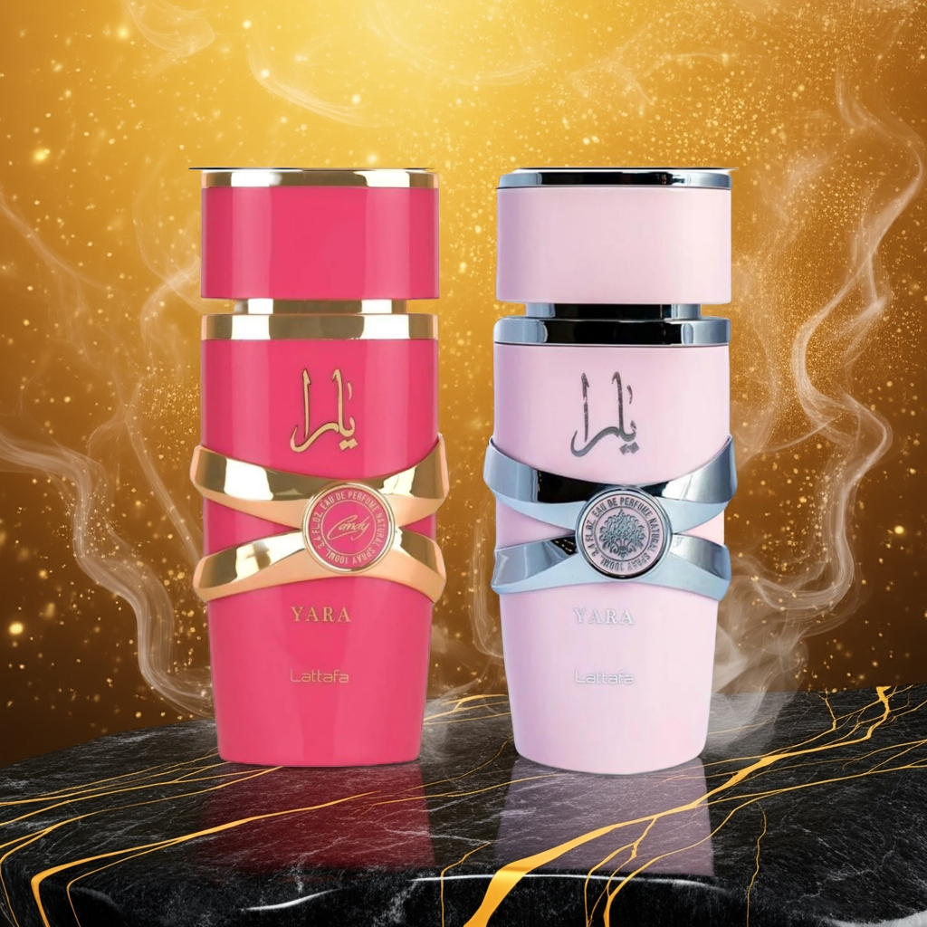 PACK Yara Pink & Yara Candy Set de Eau de Parfum 100ml x 2 - Lattafa