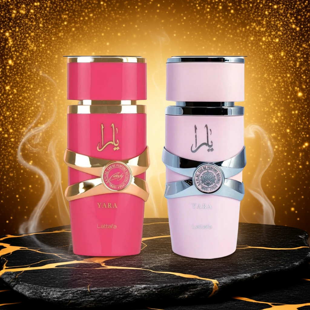 PACK Yara Pink & Yara Candy Set de Eau de Parfum 100ml x 2 - Lattafa