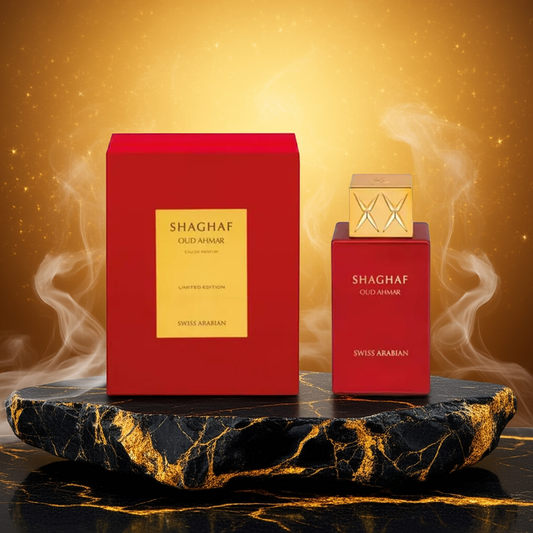 Shaghaf Oud Ahmar Eau de Parfum 75ml - Swiss Arabian