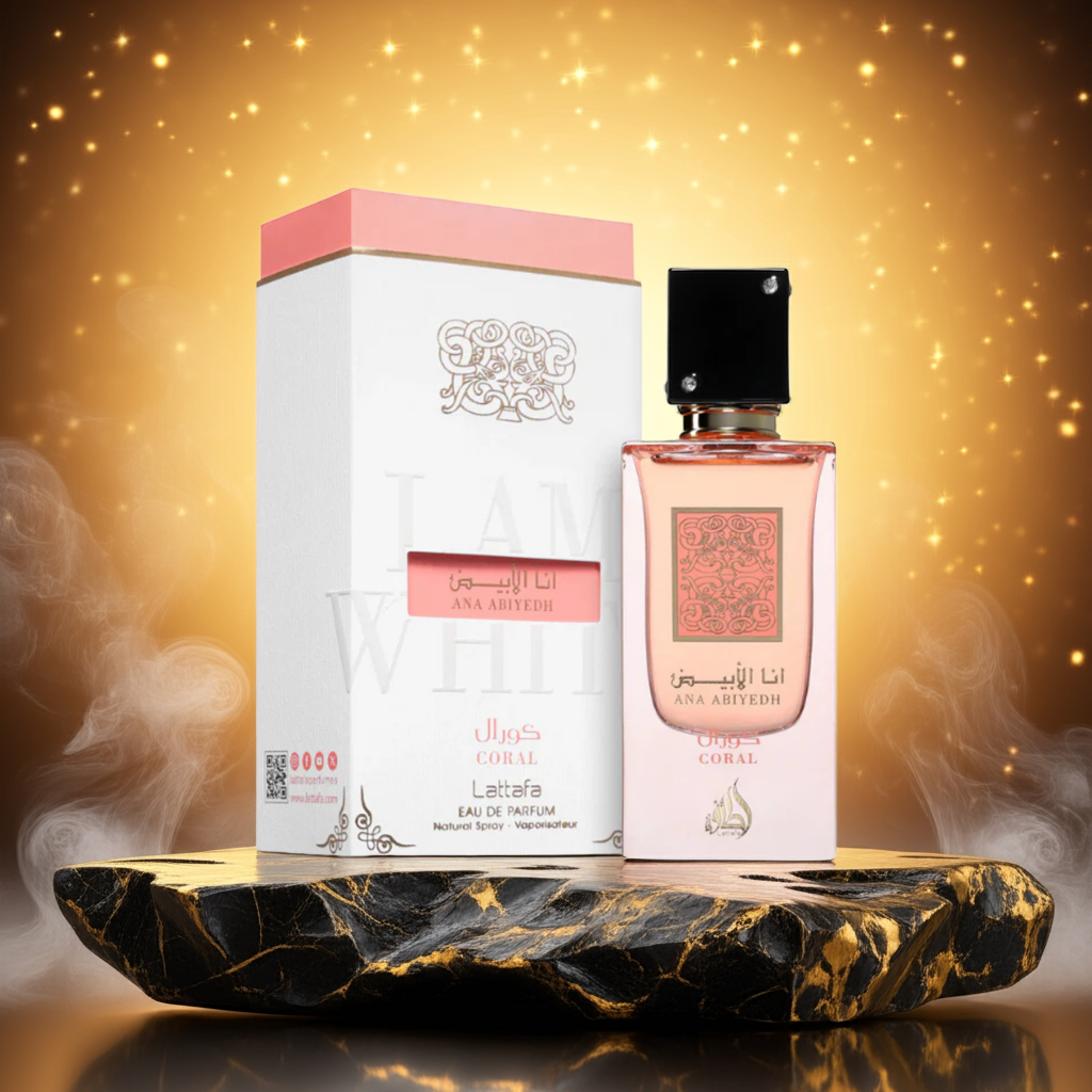 Ana Abiyedh Coral Eau de Parfum 100ml - Lattafa
