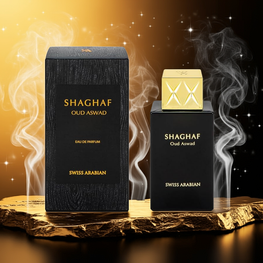 Shaghaf Oud Aswad Eau de Parfum 75ml - Swiss Arabian