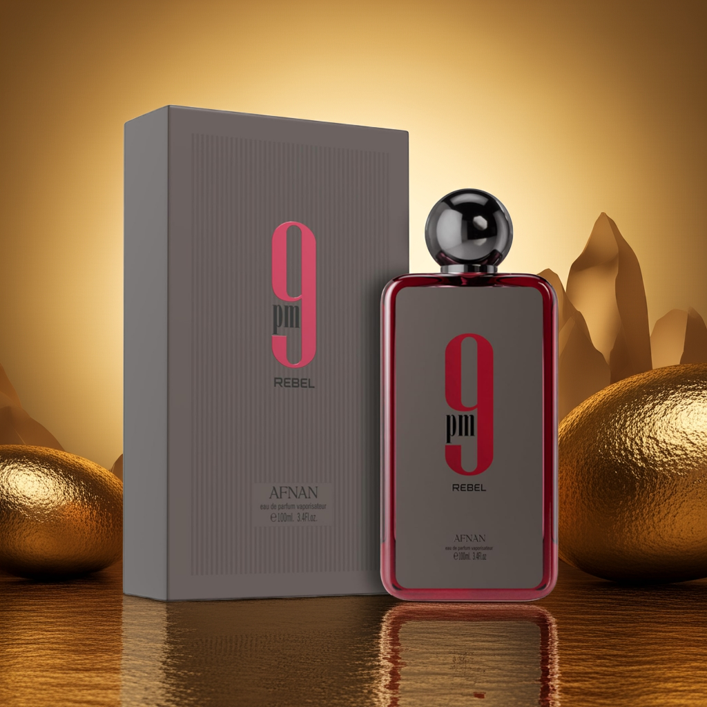 9PM Rebel – Eau de Parfum para hombre, 100 ml