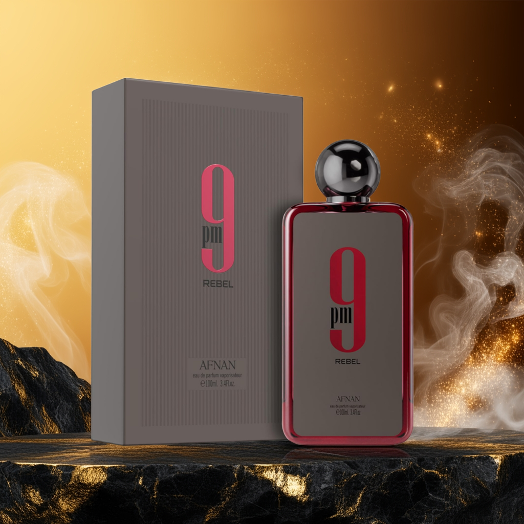 9PM Rebel – Eau de Parfum para hombre, 100 ml