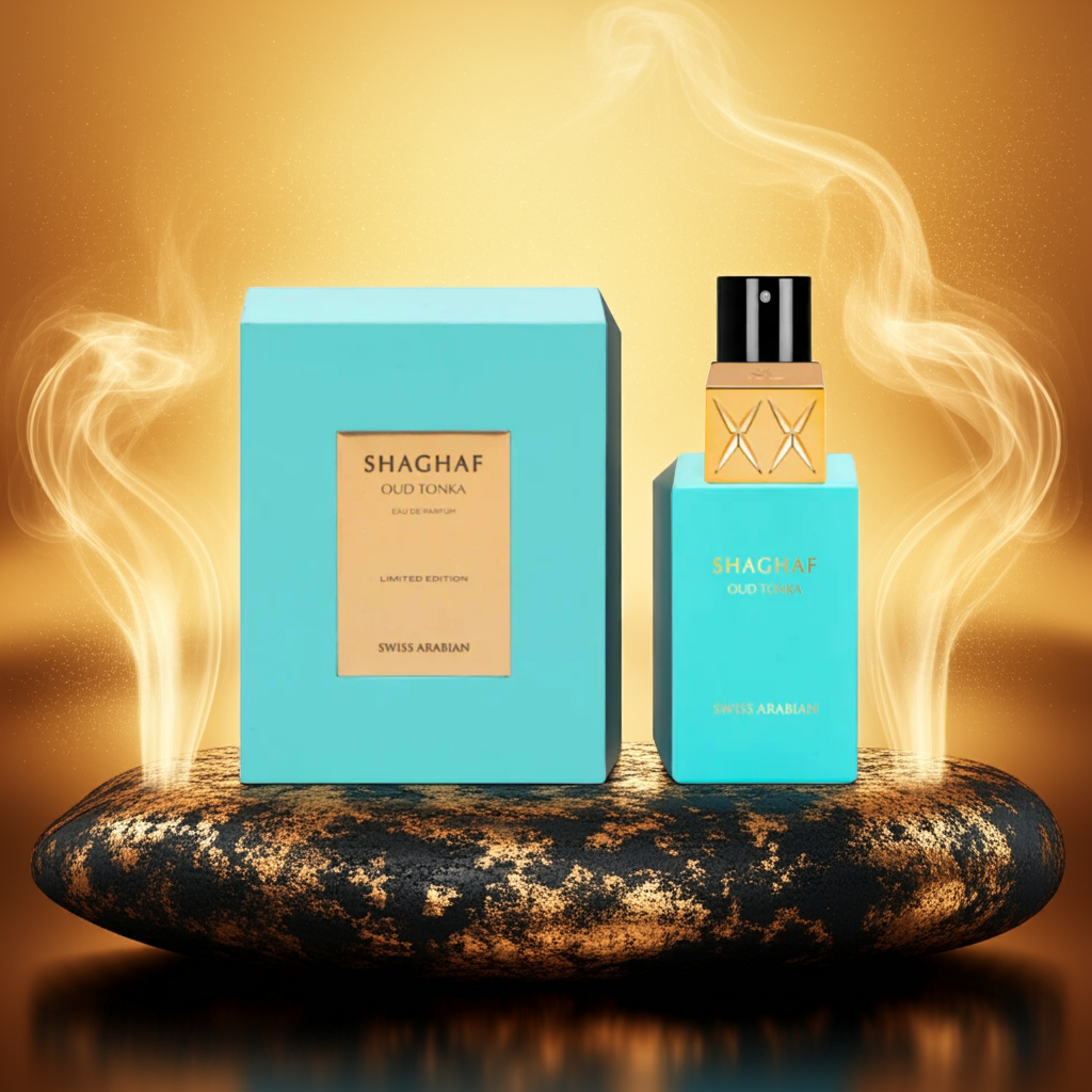 Shaghaf Oud Tonka Eau de Parfum 75ml - Swiss Arabian