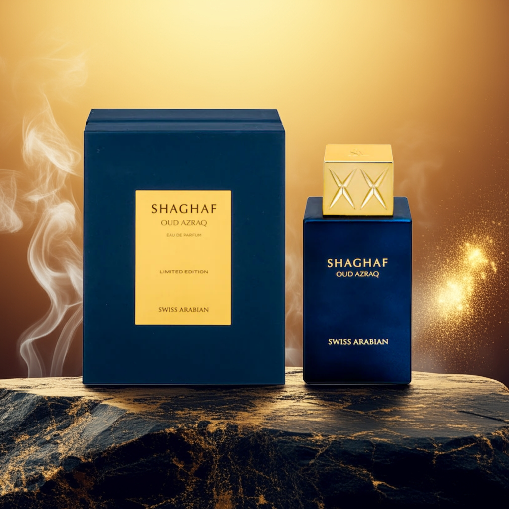 Shaghaf Oud Azraq Eau de Parfum 75ml - Swiss Arabian
